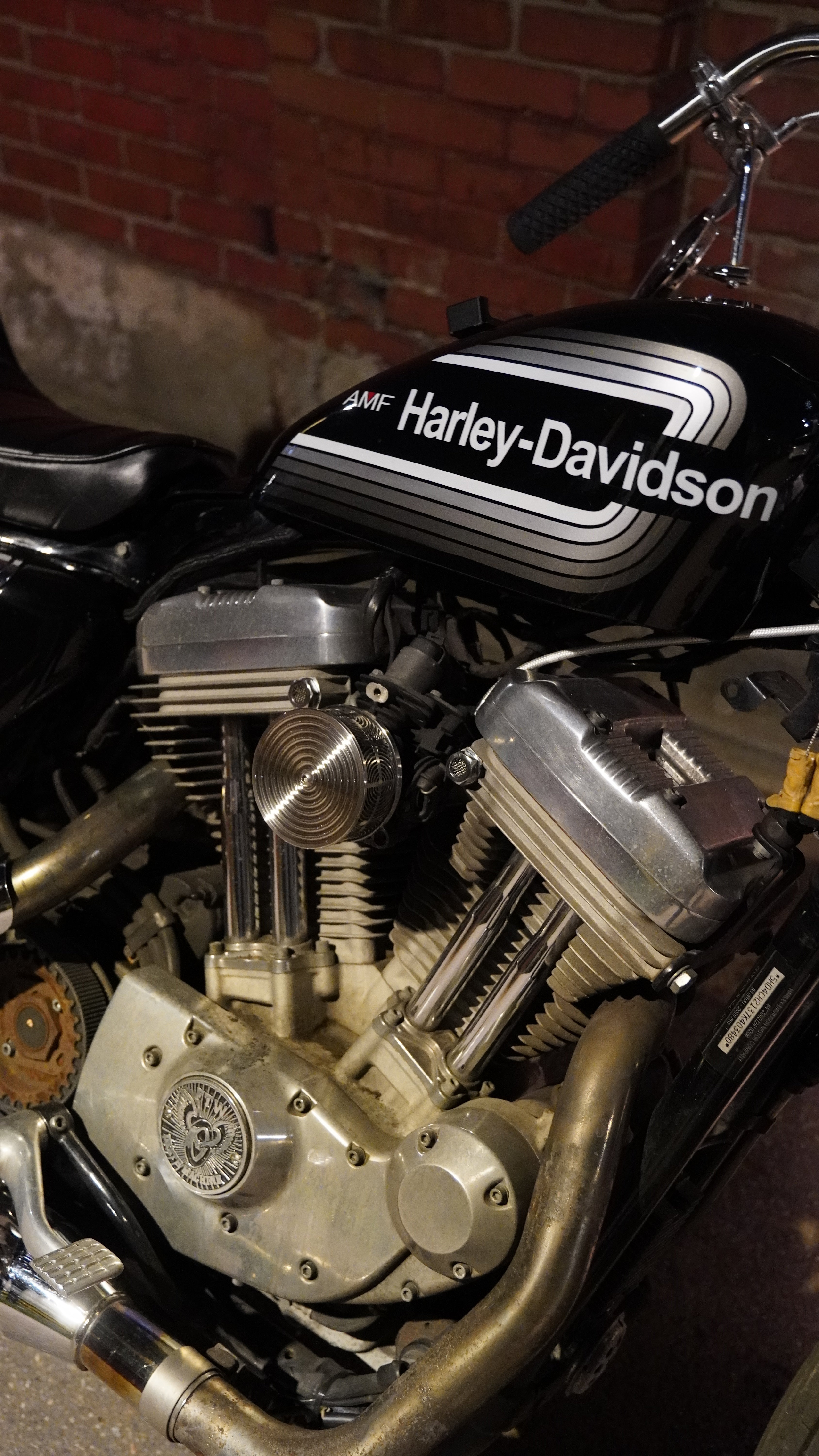 Radial Mini Air Cleaner for CV Carburetor or EFI Harley Davidson