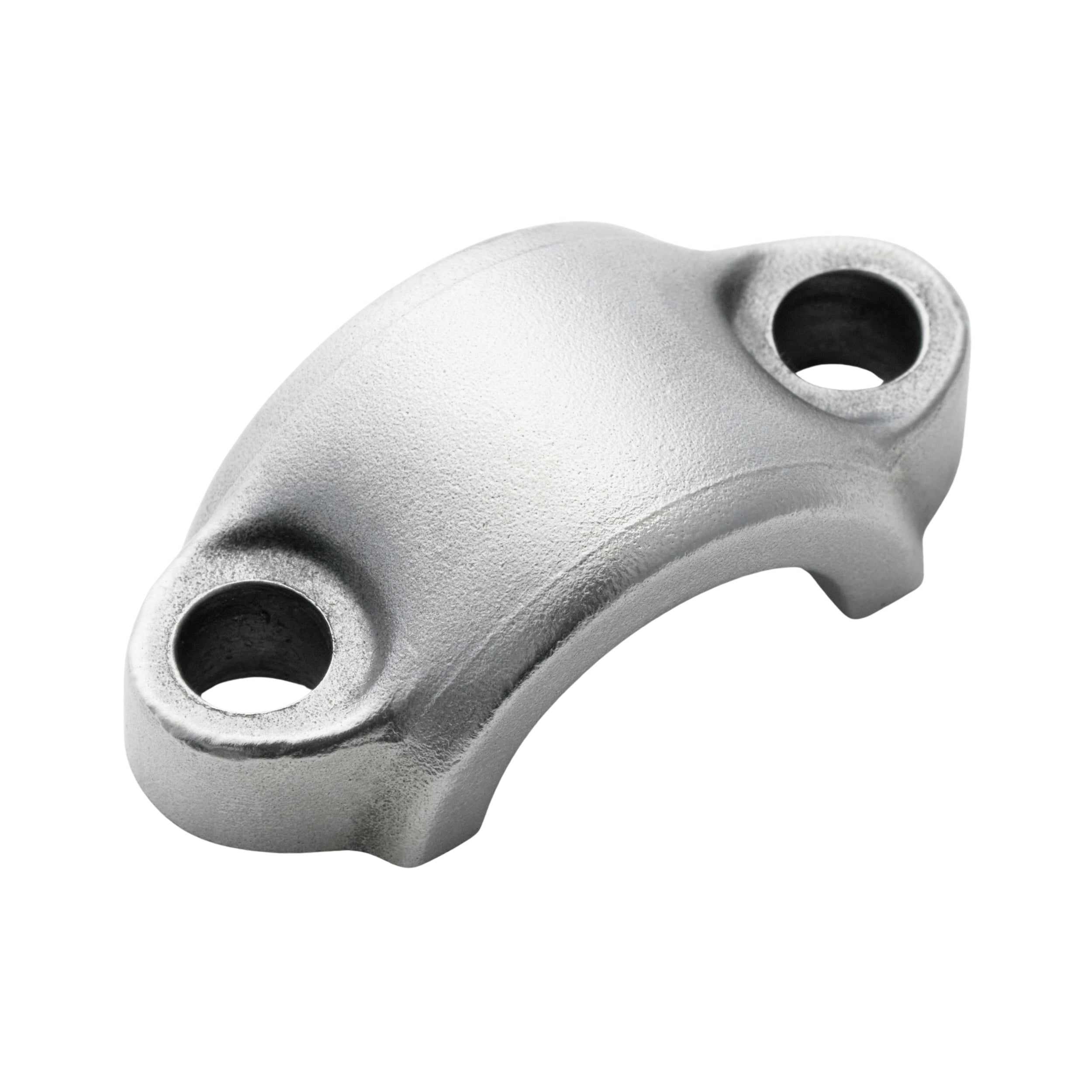 Flanders Style Narrow/Wide Risers for Harley 1 inch brushed Stainless Steel