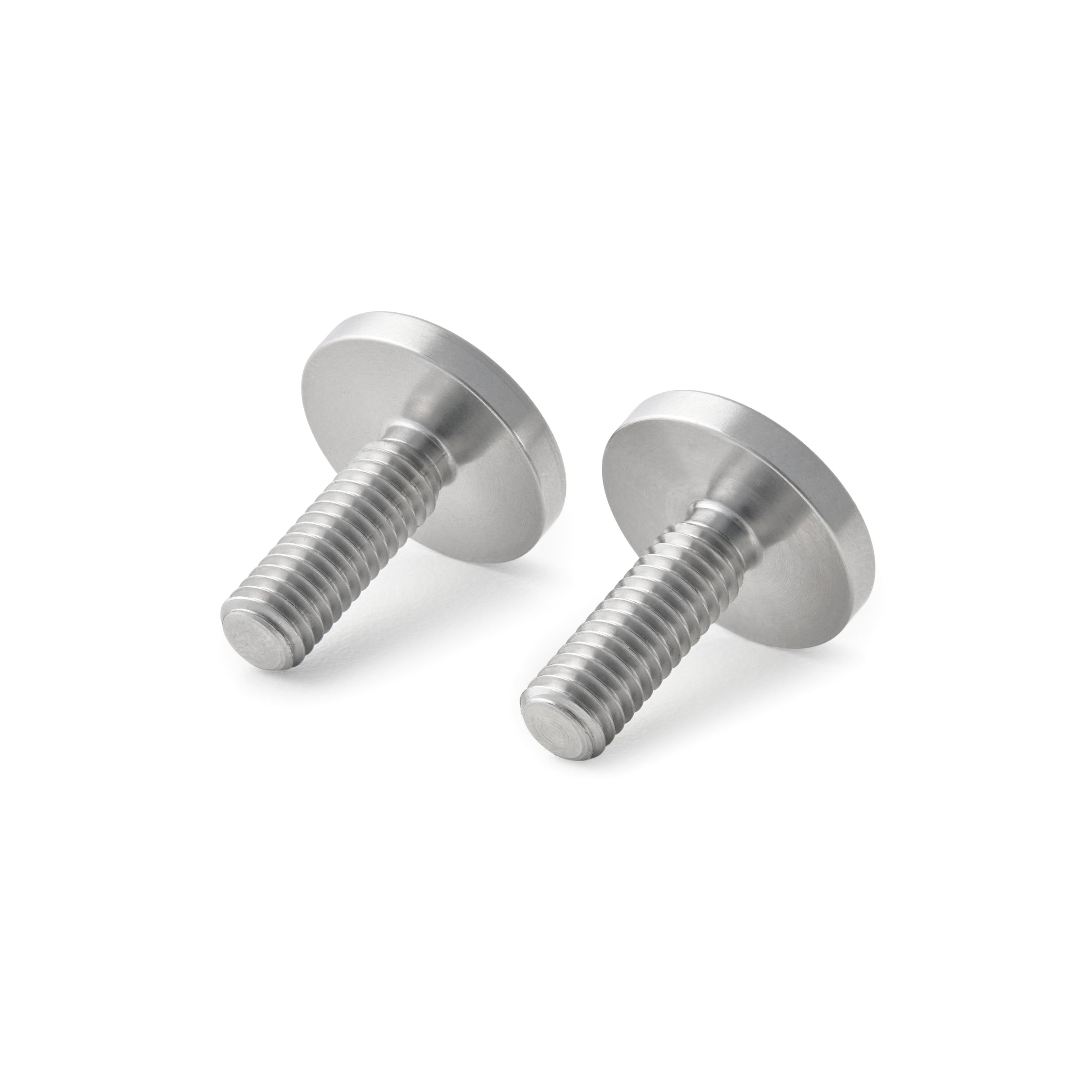 Radial style Motorcycle License Plate Bolts M6 Stainless 10 bolts