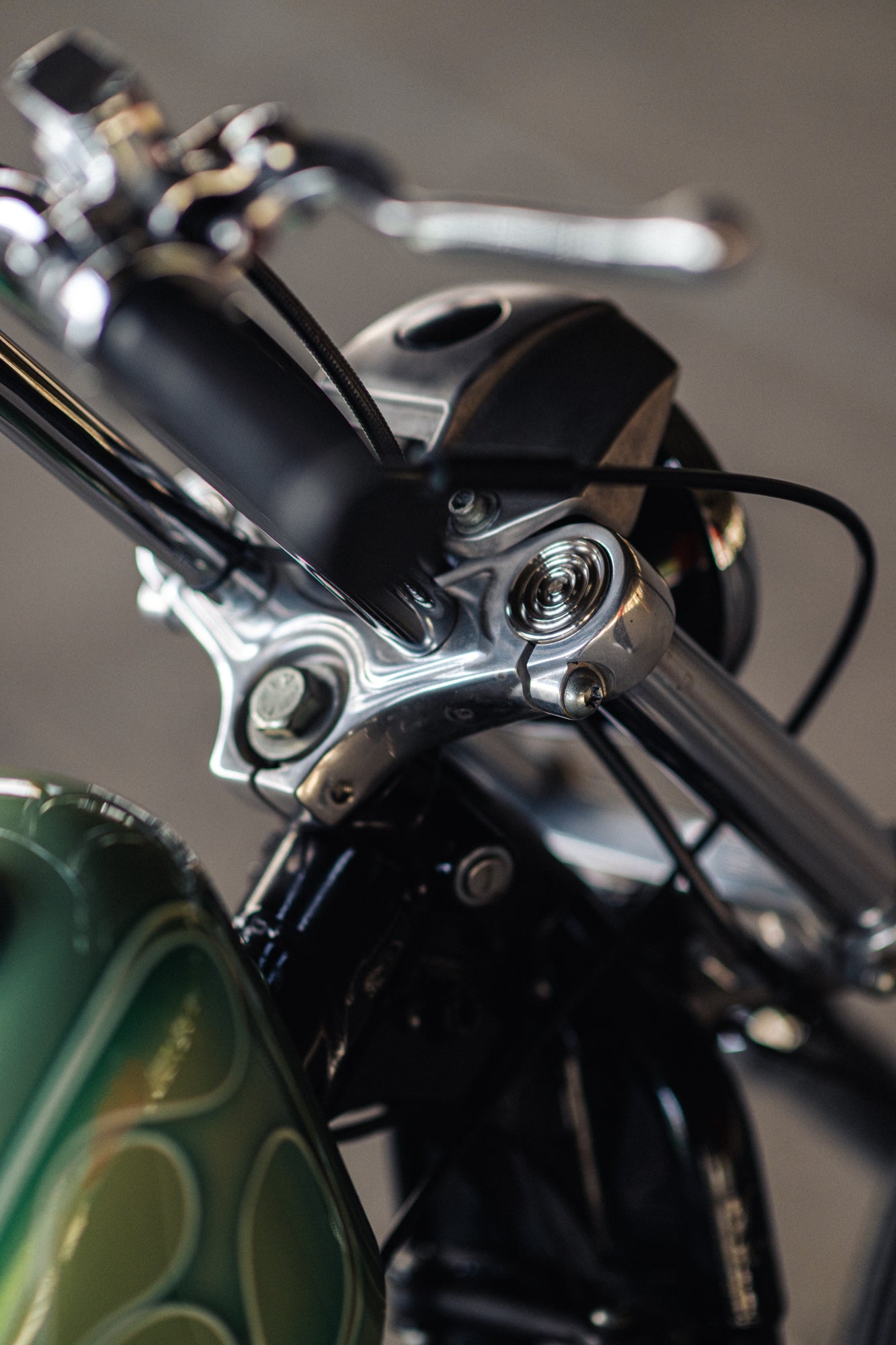 Radial Fork Cap for 39mm Harley Davidson forks Sportster